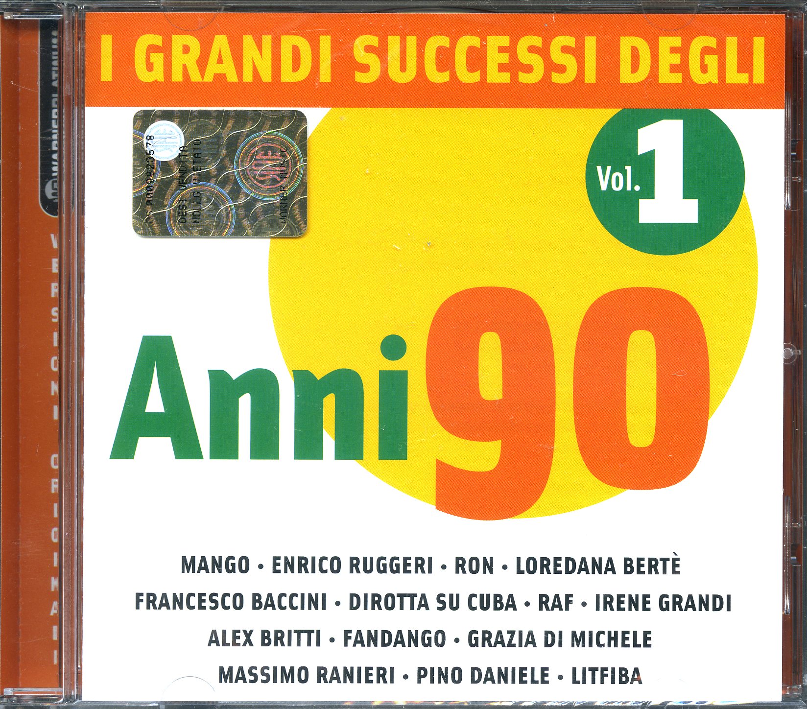 I GRANDI SUCCESSI DEGLI ANNI '90 VO