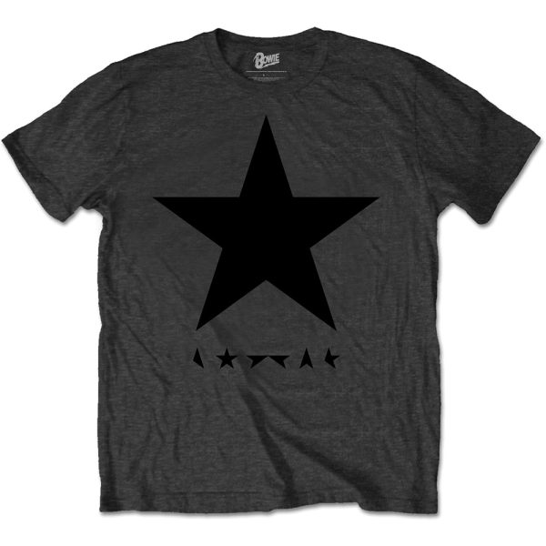 T-SHIRT # XL GREY UNISEX # BLACKSTAR (ON GREY)