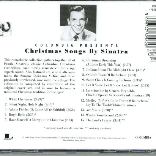 CHRISTMAS SONGS BY SINATRA - DISCORSO.NET