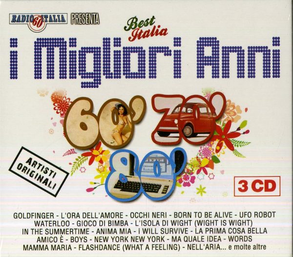 I MIGLIORI ANNI 60/70/80 (BOX 3 CD)